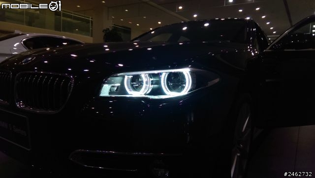 昨天去展間賞車 2014 BMW 528i (F10)