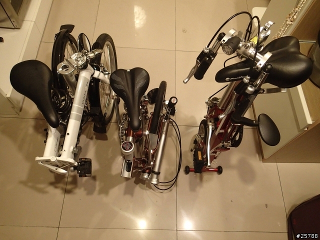 2013 Dahon Jifo 16 & 2013 Carryme STD & 2012 Dahon VD7