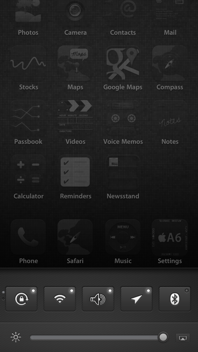 美化細節 iPhone4/4s/5 不用WinterBoard 美化UI介面,狀態欄,載入動畫