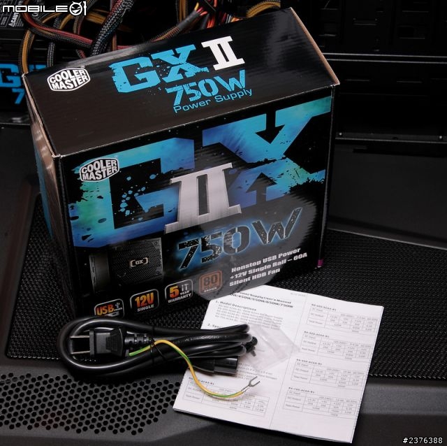 陪伴GTX770個把月的酷媽GXII 750W