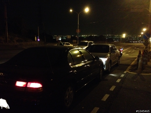 10.5代altis,於龍井交流道往中棲路方向代轉,被對向酒駕撞擊正面!!