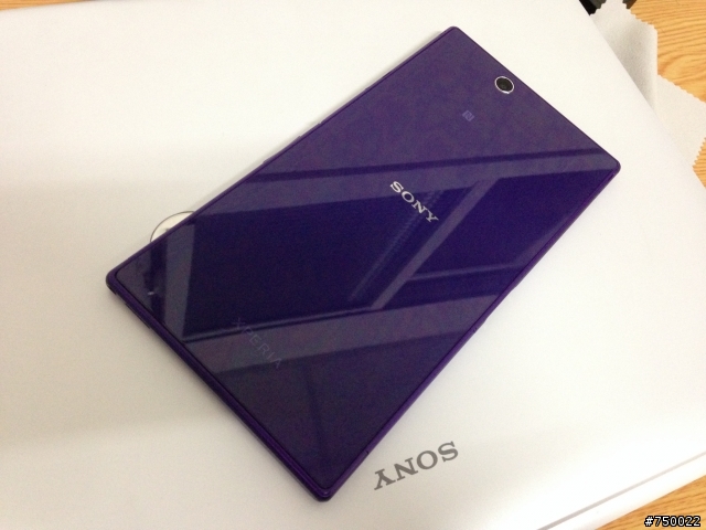 XPERIA Z Ultra 迷戀紫開箱