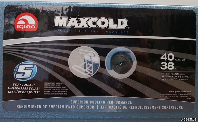 扮豬吃老虎之衛生紙箱---Igloo 40qt Maxcold