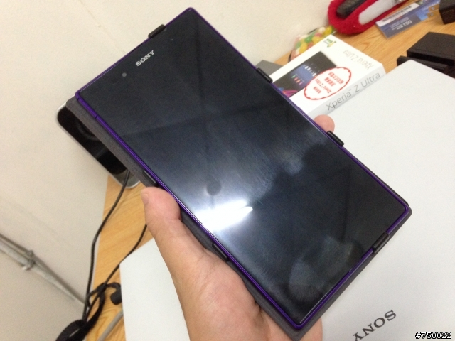 XPERIA Z Ultra 迷戀紫開箱