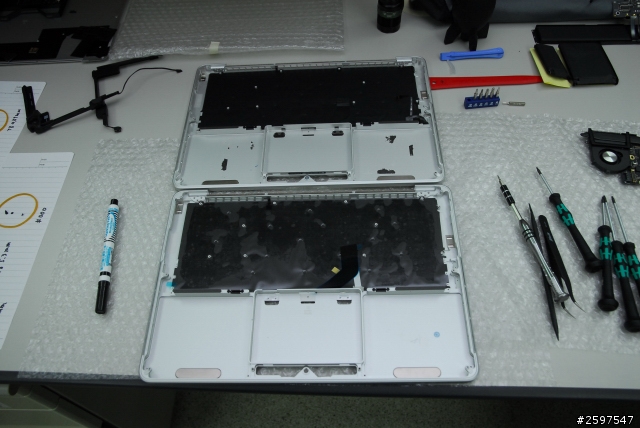 Macbook pro retina 13.3" C蓋鍵盤更換