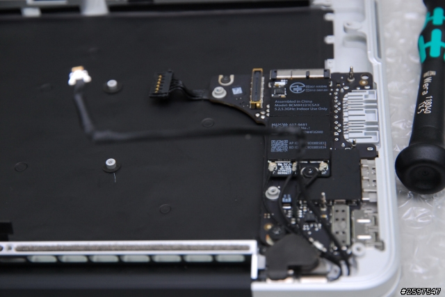 Macbook pro retina 13.3" C蓋鍵盤更換