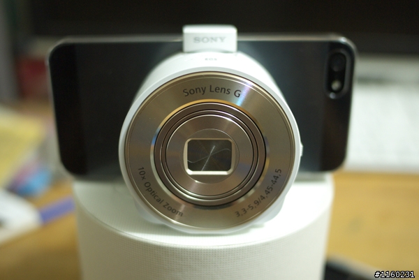 iPhone5 with SONY Cyber-shot DSC-QX10 開箱