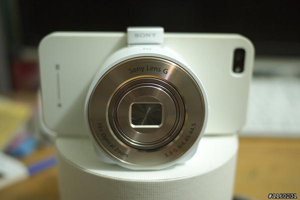 iPhone5 with SONY Cyber-shot DSC-QX10 開箱