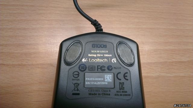 「不專業開箱文」Logitech G100s 開箱