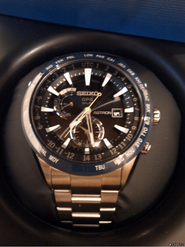 新敗 SEIKO GPS 腕錶簡易開箱!