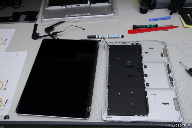 Macbook pro retina 13.3" C蓋鍵盤更換