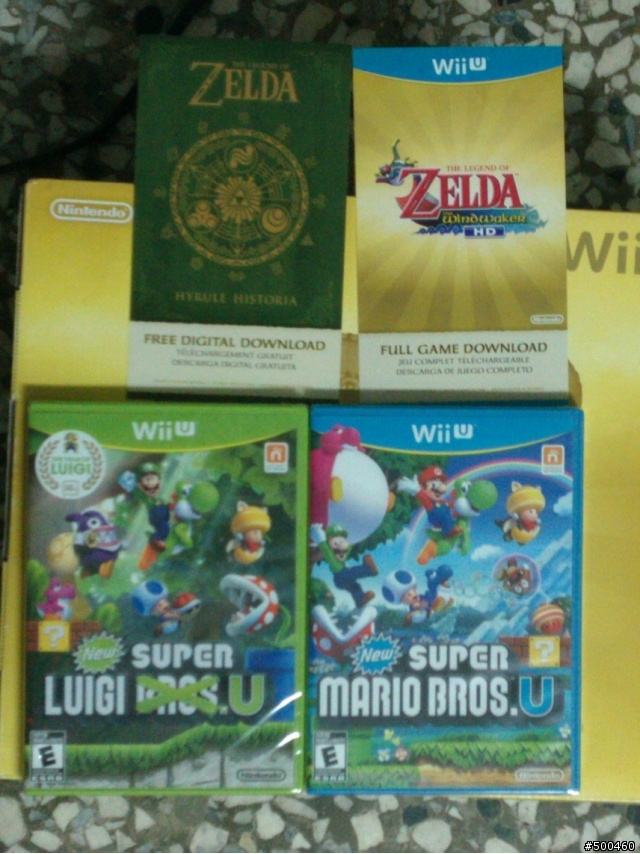 WII U 北美ZELDA HD 同捆版 開箱
