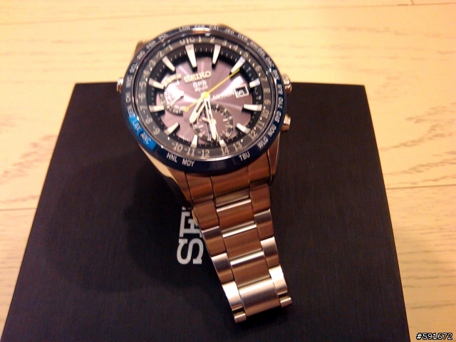 新敗 SEIKO GPS 腕錶簡易開箱!
