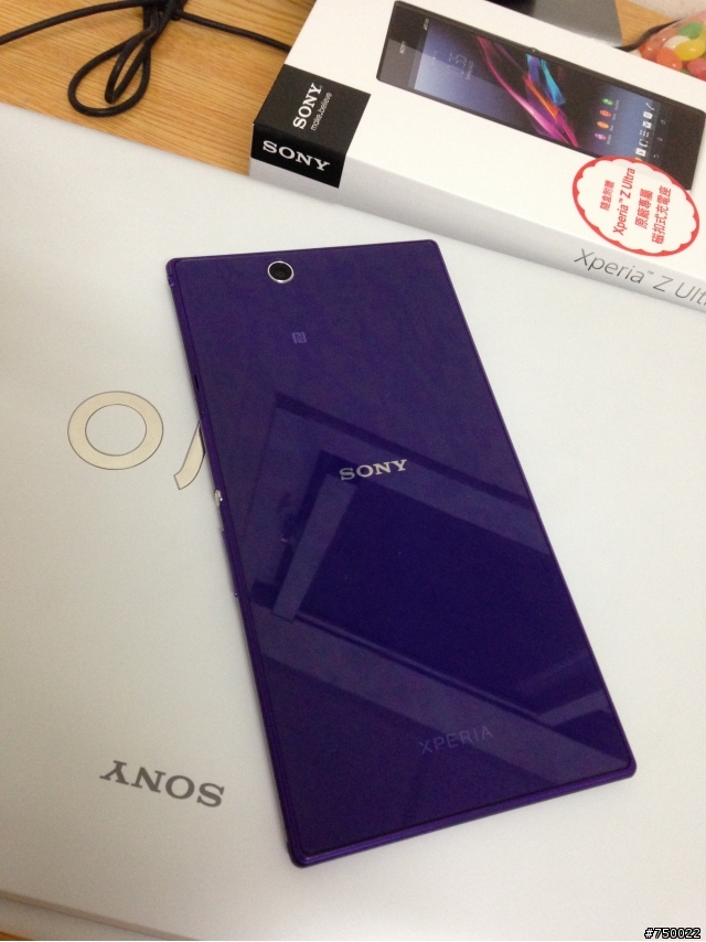 XPERIA Z Ultra 迷戀紫開箱