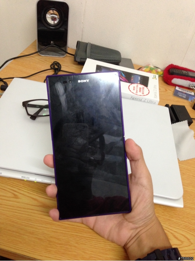 XPERIA Z Ultra 迷戀紫開箱