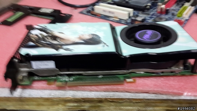 NVIDIA 9800GT 水冷,致冷片 資源回收愛地球改裝~~