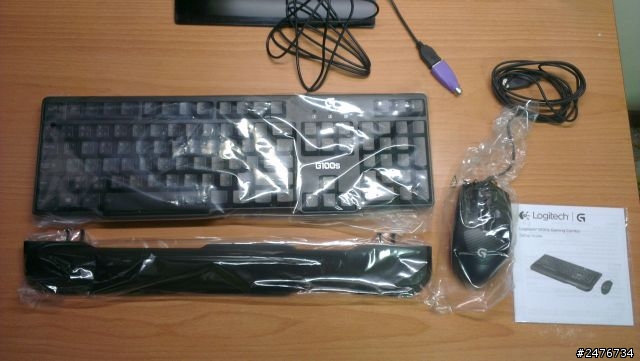 「不專業開箱文」Logitech G100s 開箱