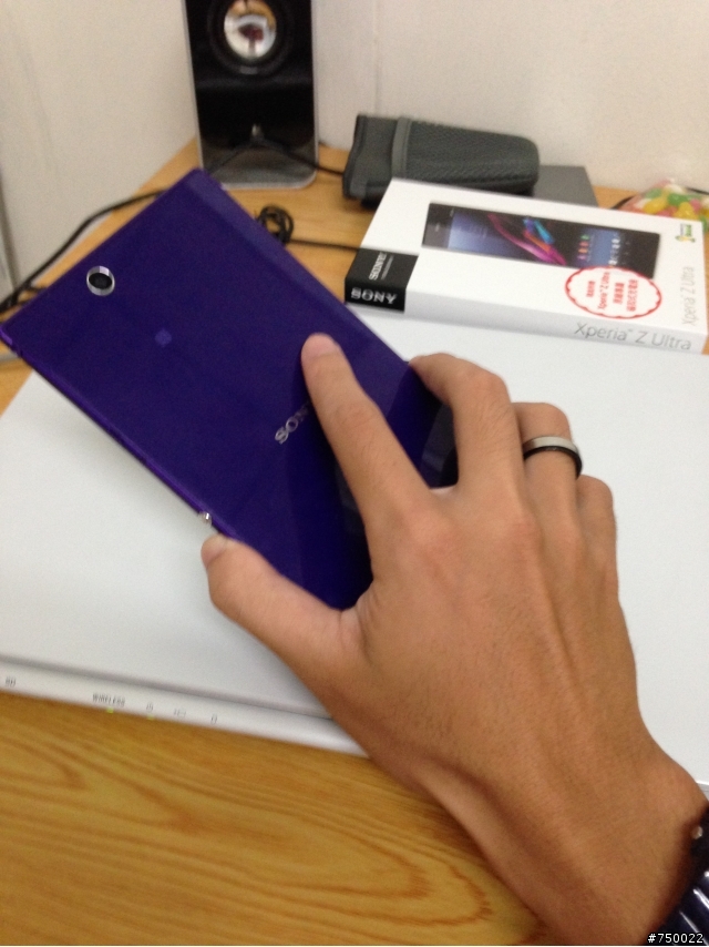 XPERIA Z Ultra 迷戀紫開箱