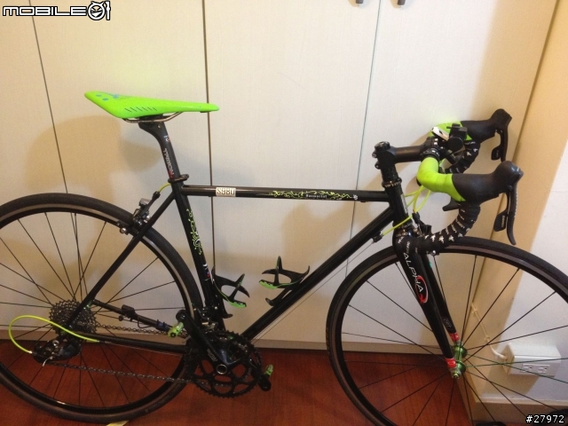 STARBIKE S980鋼管公路車車友們一起蓋大樓吧!