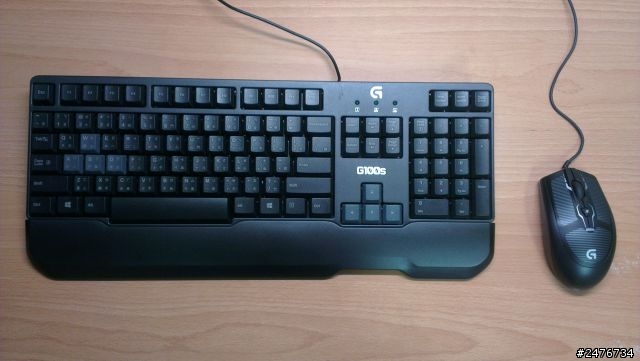 「不專業開箱文」Logitech G100s 開箱