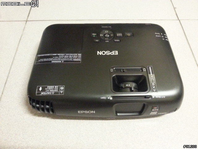 EPSON 3D高亮度劇院投影機 EH-TW550 簡易開箱文