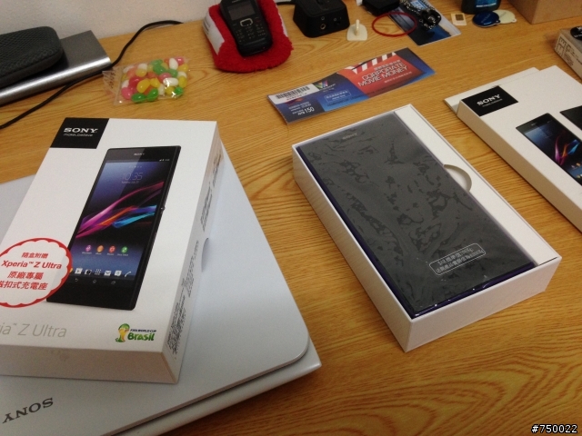 XPERIA Z Ultra 迷戀紫開箱