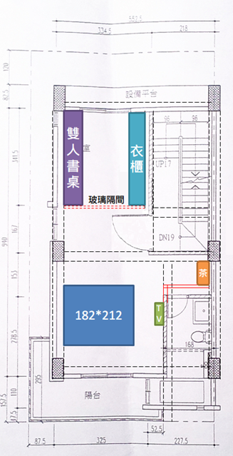 請益~整層主臥如何規劃更衣室與書房問題