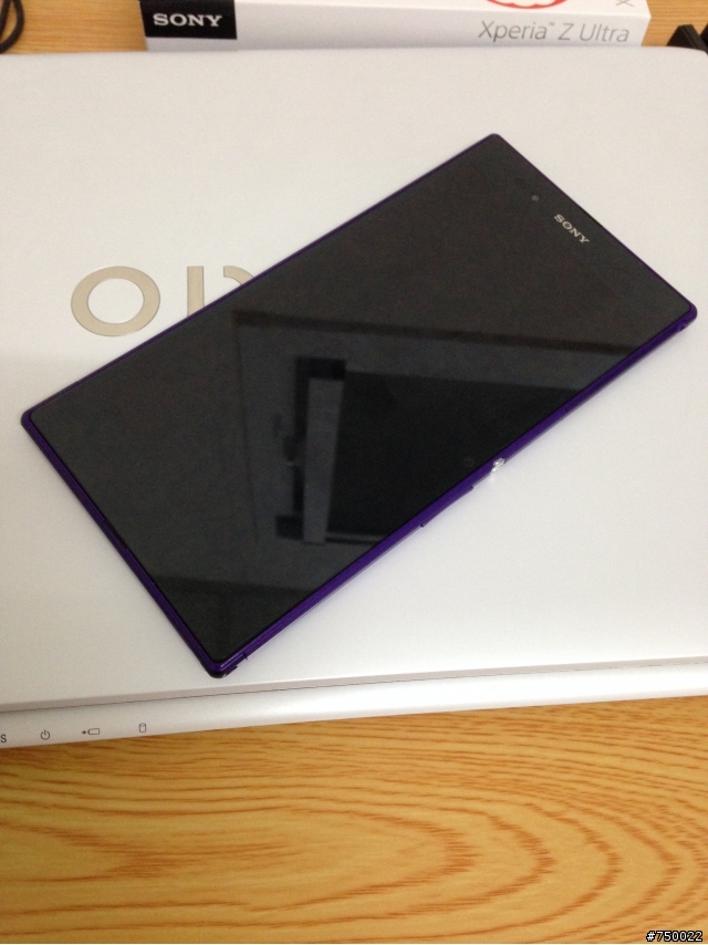 XPERIA Z Ultra 迷戀紫開箱