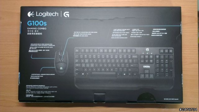 「不專業開箱文」Logitech G100s 開箱
