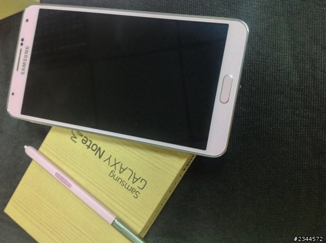 【不專業開箱】Galaxy Note3 4G LTE版香頌粉+外衣分享