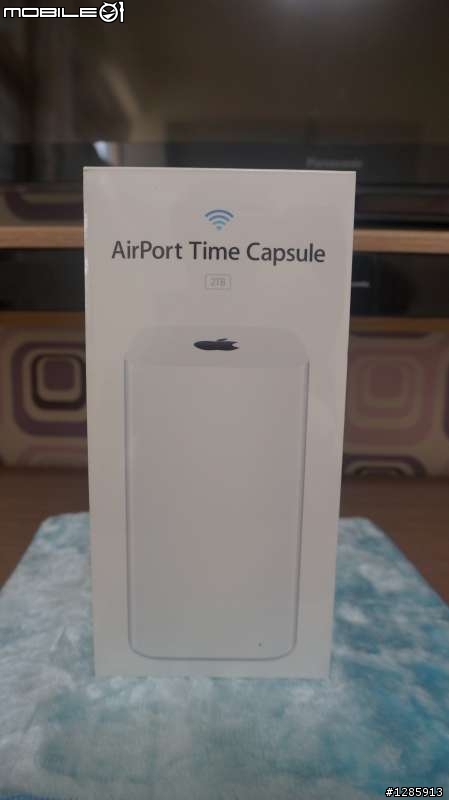 2013 年末最新款 AirPort Time Capsule 2TB 一大早開箱