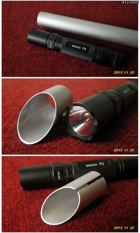 阿哈的Baoch F3手電筒