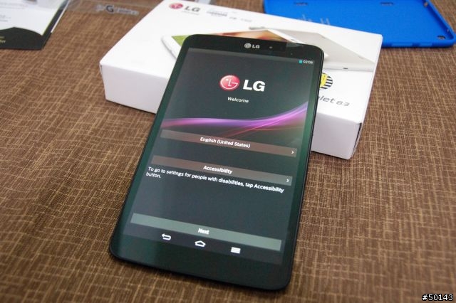 LG Tablet 8.3 預購到手 小細節開箱