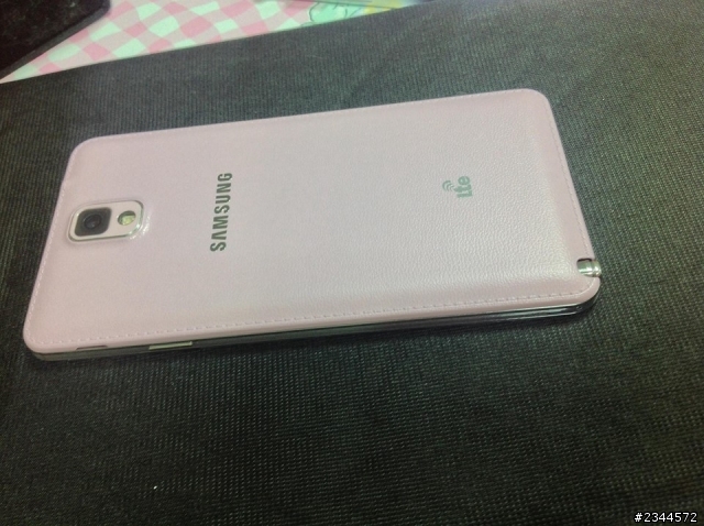 【不專業開箱】Galaxy Note3 4G LTE版香頌粉+外衣分享