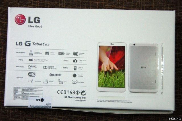 LG Tablet 8.3 預購到手 小細節開箱