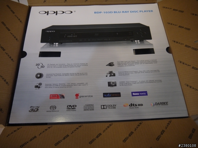 內建DARBEE OPPO BDP-103D 開箱分享