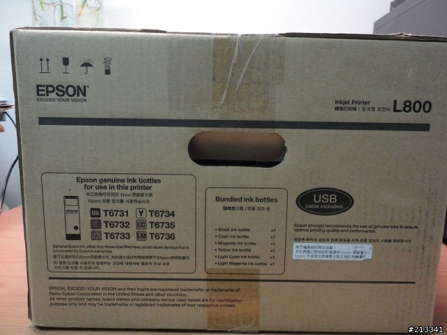 EPSON L800 開箱