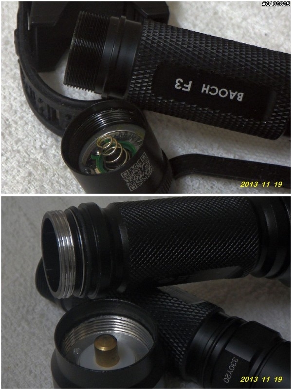 阿哈的Baoch F3手電筒