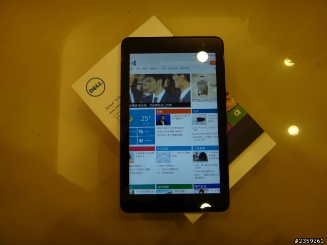 Dell Venue 8 Pro加觸控筆 小開箱