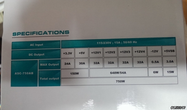 MUKii萌科技 ASC-750AB 電源供應器 純開箱