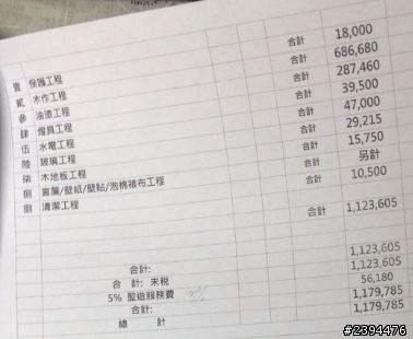 22坪鄉村風格90萬做得起來嗎