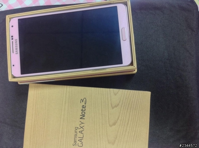 【不專業開箱】Galaxy Note3 4G LTE版香頌粉+外衣分享