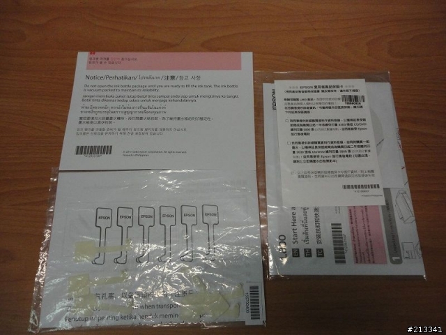 EPSON L800 開箱