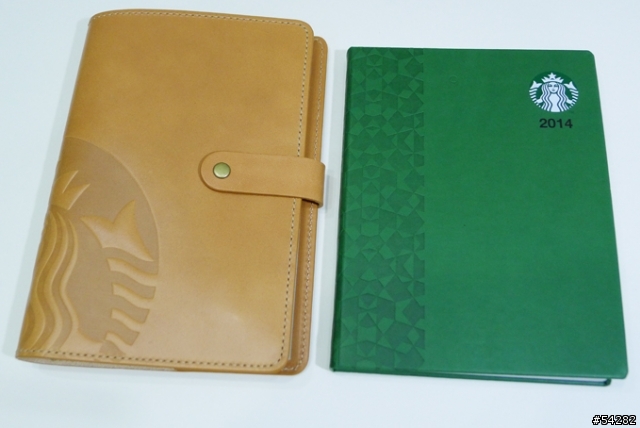 【開箱文】2014 STARBUCKS 星巴克年曆 追加 星巴克皮質旅行筆記本