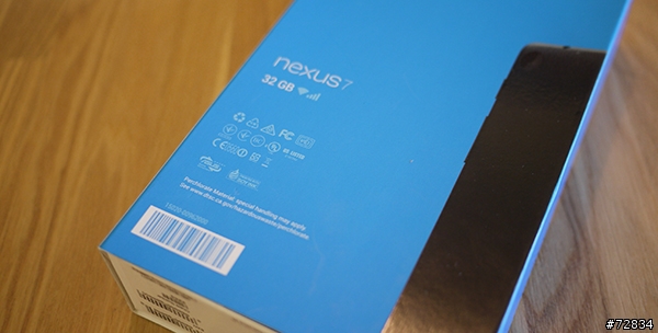 台灣版 Nexus 7 3G/LTE 版開箱~~