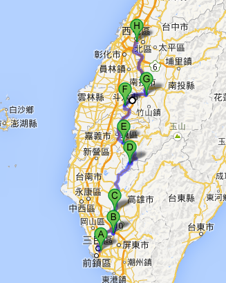 胖子騎AIR150 遊台3線大埔感想