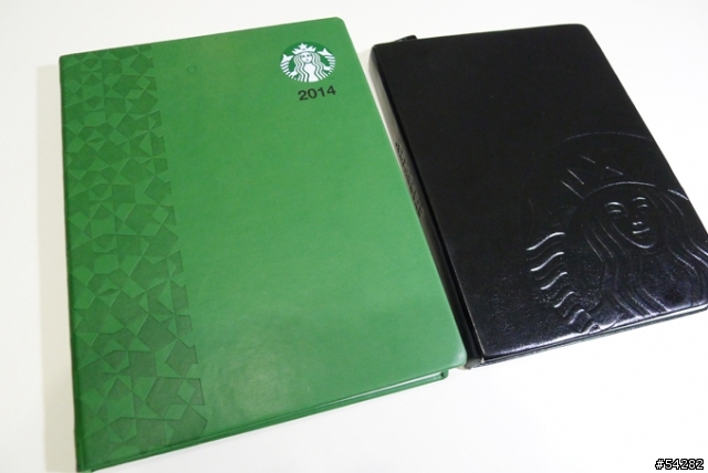 【開箱文】2014 STARBUCKS 星巴克年曆 追加 星巴克皮質旅行筆記本