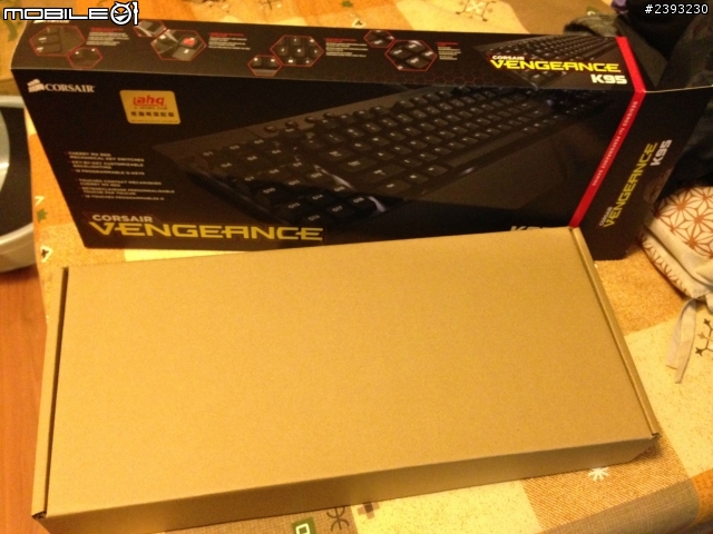 不專業開箱 海盜船Corsair Vengeance K95