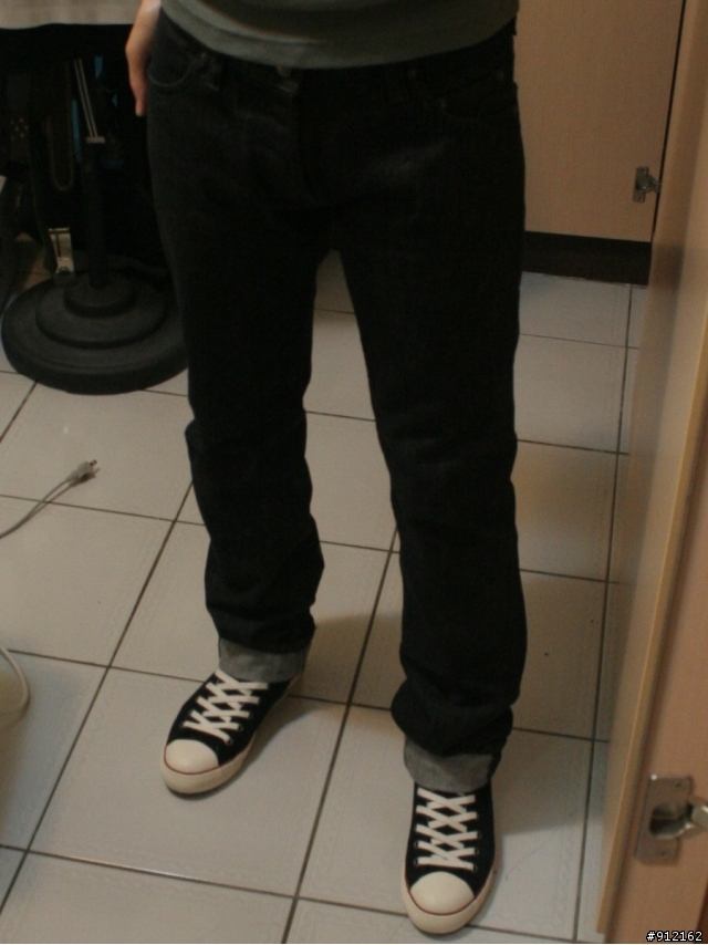 低調中的高質感─JEANSDA Phoenix Deep Black Rigid Jeans