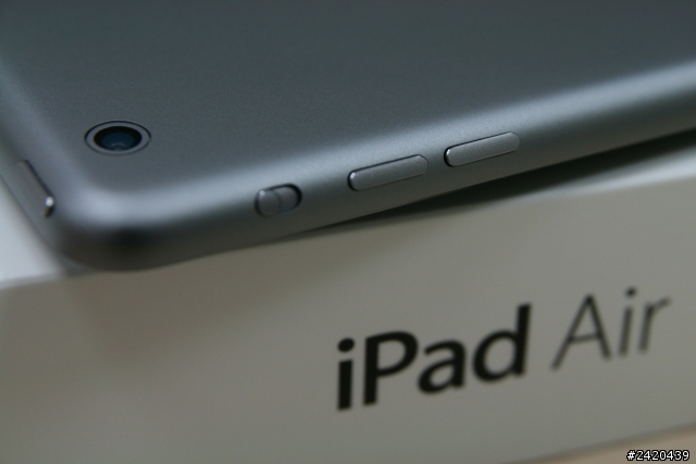陸版太空灰iPad Air+台灣hoda保護貼